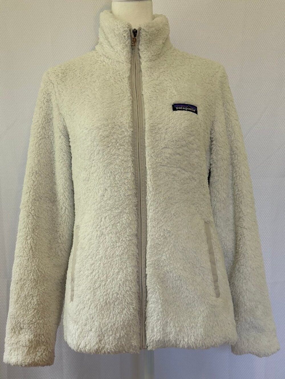 Patagonia Women's Los Gatos Birch White Fleece Outdoor Jacket - Picture 2 of 16